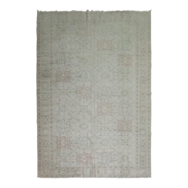 Antique Turkish Sivas Room Size Carpet For Sale