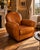Mid-Century Modern Bowler Club Chair, 1980s For Sale - Image 3 of 9
