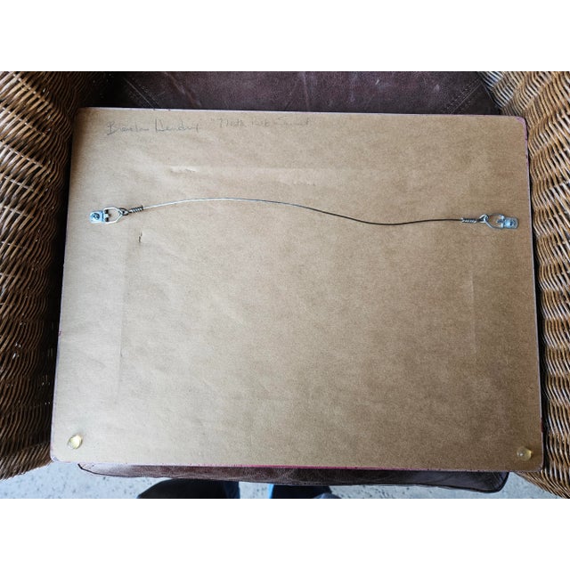 Impressionist Brenda Hendrix Original Tonalist Landscape Oil Painting “North Park Sunset” For Sale - Image 3 of 6