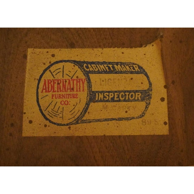 Wood Abernathy Furniture Solid Hard Rock Maple Colonial Style 69" Butterfly Drop Leaf Dining Table For Sale - Image 7 of 8