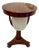 Antique Victorian Circular Side Table in Mahogany, 1860 For Sale
