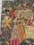 Vintage French Screen Printed Tapestry, 1970s For Sale - Image 4 of 18