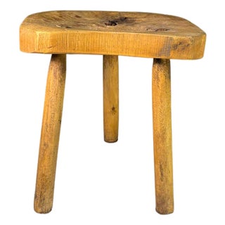 Milking Stool in Wood For Sale