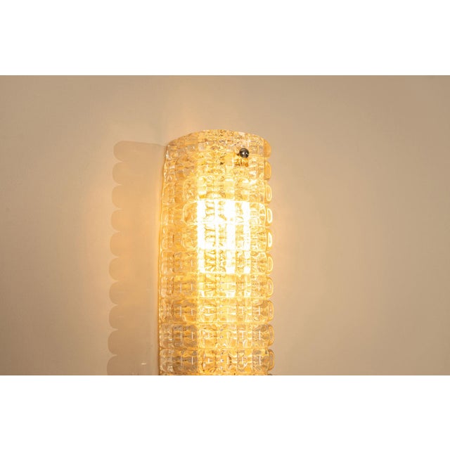 Large Murano Glass Wall Lamp attributed to Venini, Italy, 1970s For Sale - Image 11 of 12