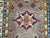 Extra-Long Olive Gold Kazak Wool Runner Rug With Geometric Medallions, 2'7" X 14'9" For Sale - Image 6 of 15
