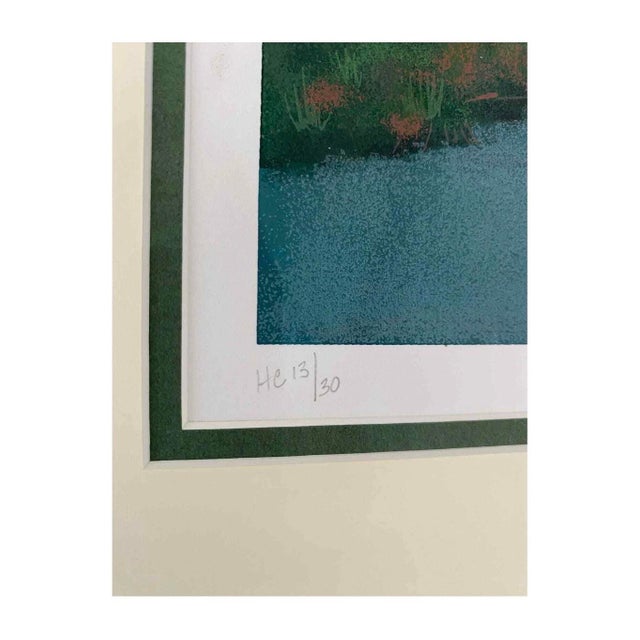 2010s Theodore Jeremenko Serigraph "Harrisville" Signed Numbered For Sale - Image 5 of 10