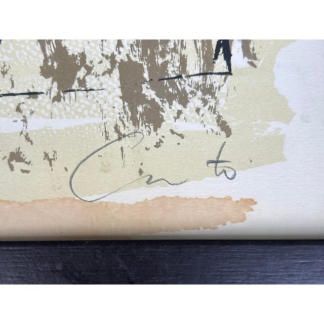 Late 20th Century Humberto Castro Lithograph #92 From an Edition of 100, Framed and Signed, 2 of 5 For Sale In Miami - Image 6 of 11
