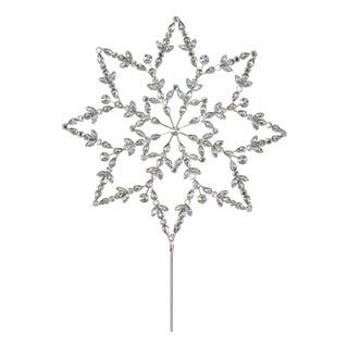Jeweled Snowflake Stem (Set of 4) For Sale