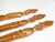 Mid 20th Century Vintage Hand Carved Solid Wood Salad Serving Utensils - Set of 3 For Sale - Image 6 of 10