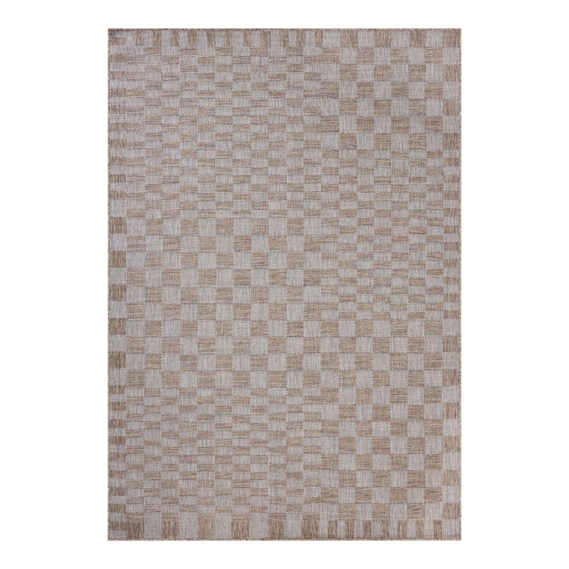 Amber Lewis x Loloi Topanga Natural / Dove 7'-10" x 10' Area Rug For Sale