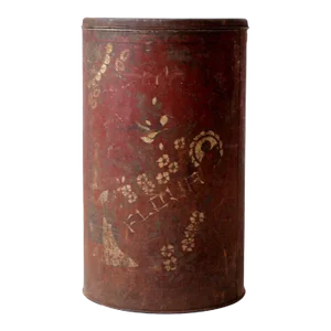 Antique Metal Flour Bin