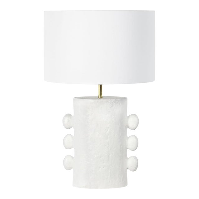 Regina Andrew Maya Metal Table Lamp, White For Sale