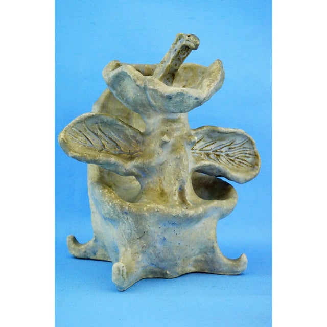 Terracotta Informal Biomorphic Anthropomorphic Sculpture attributed to Albisola, 1920s For Sale - Image 9 of 18