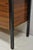 Vintage Mid Century Modern Faux Rosewood Laminate Steel Metal Credenza Cabinet For Sale - Image 13 of 17