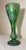 Up for sale is a wonderful antique sterling silver overlaid frosted green glass vase. It features a gorgeous silhouette...
