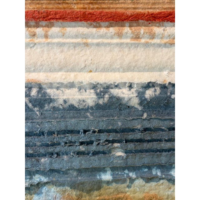 1980s "Crypts at Khartoum" — Claudia Adel Swager | Original Handmade Paper Work | 1984 For Sale - Image 5 of 7