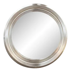 Mirror with Steel Frame, Italy, 1960s