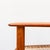 1950s 1950s Danish Modern Solid Teak & Cane "Minerva" Side Table Attributed to Hvidt & Molgaard-Nielsen For Sale - Image 5 of 15