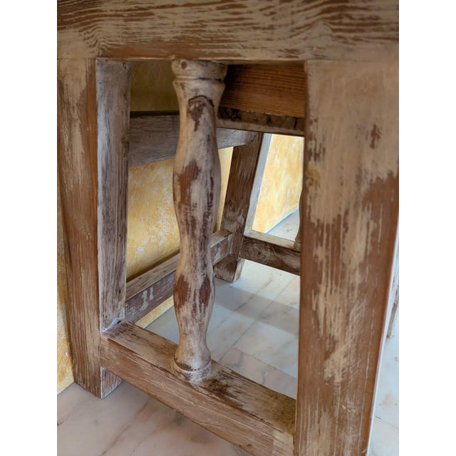 Rustic Side Table, 1960 For Sale - Image 6 of 16