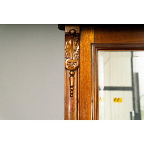 Art Nouveau Standing Mirror For Sale - Image 13 of 18