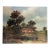 1950s Countryside Pastoral Landscape Painting For Sale