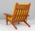 Brown Model GE-375 Lounge Chair attributed to Hans J. Wegner for Getama, 1960s For Sale - Image 8 of 9