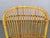 Mid-Century Italian Rattan Lounge Armchair, 1960s For Sale - Image 9 of 15
