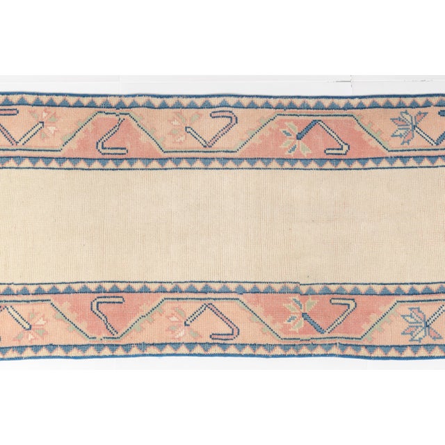 1960s Farmhouse Hallway Rug For Sale - Image 10 of 10