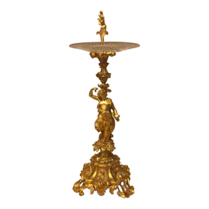 Large French 19th Century Louis XVI Style Bronze Ormolu Presentoir Centerpiece