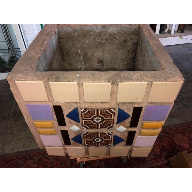 White 1920s Vintage Art Deco Woman Planter For Sale - Image 8 of 12