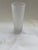 Vintage Frosted Glass Cylindrical Tumblers traditionally used for Tom Collins. THIS IS A SET OF 6.