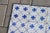 19th Century Antique 19th Century Portuguese Blue Cross Lattice Tiles, Set of 19 For Sale - Image 5 of 12