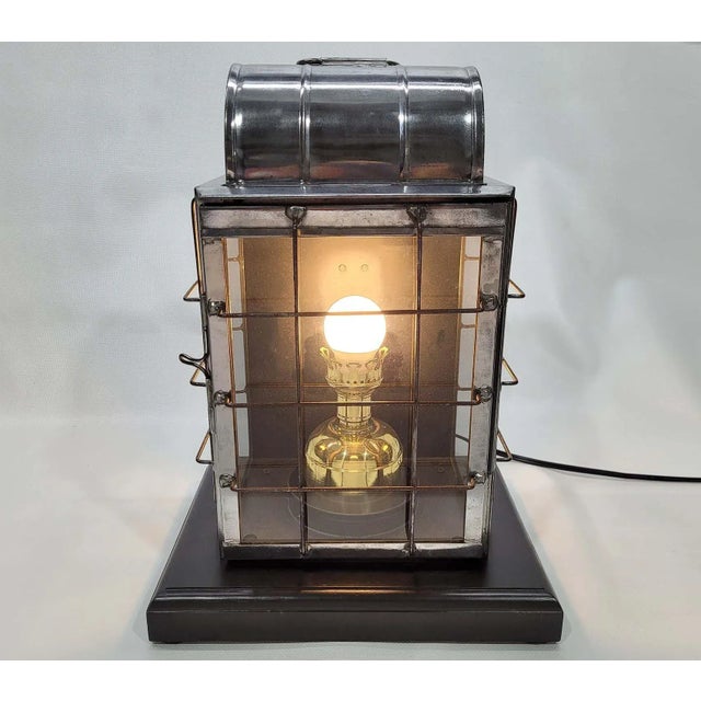 National Marine Lamp Company Cabin Lantern For Sale - Image 4 of 7