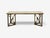 1960s Hollywood Regency, Coffee Table, Capiz Shell, Brass, France, 1950s For Sale - Image 5 of 10
