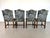 Vintage Louis XIII Style Dining Chairs – Set of 4 For Sale In New York - Image 6 of 12