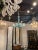 Blue Modern Blue Murano Glass Chandelier With 10 Lights For Sale - Image 8 of 9