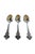 ROLEX BUCHERER LUGANO COLLECTOR SPOONS (Set of 3) Era: Vintage Promotional Items Origin: Switzerland Location: Lugano...