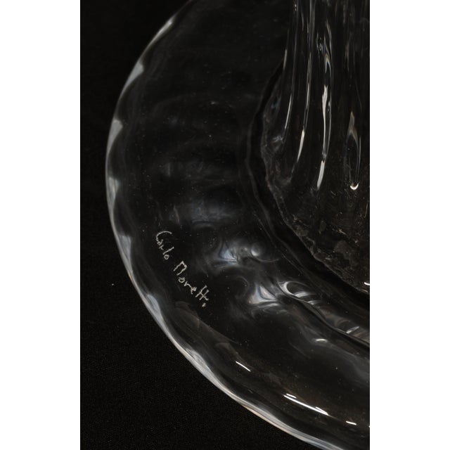 Sculptural Murano Glass Vase by Carlo Moretti, 1980s For Sale - Image 8 of 18