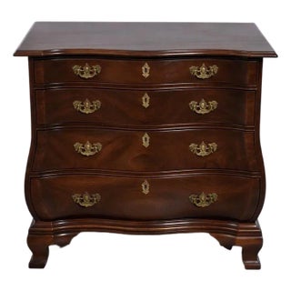 Kittinger Philadelphia Baleroy Mahogany Bombe Chest For Sale