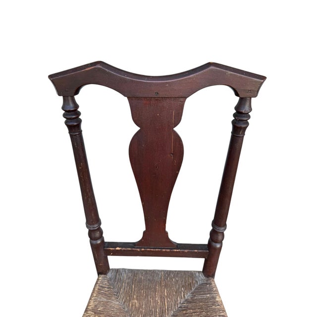 18th Century Queen Anne Country Chair For Sale - Image 6 of 15