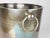 Silver plated metal Ice bucket by Christofle. Manufacture mark on the base. Very good condition. This piece has an...