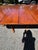 Monumental Vintage Walnut Dining Table With Queen Anne Style Pedestals For Sale - Image 17 of 18