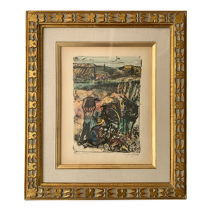 1960's Original Artist's Proof Lithograph by Walter Spitzer