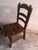 Brutalist Wooden Chairs, 1970s, Set of 10 For Sale - Image 9 of 14