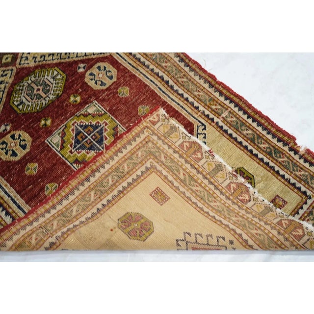 Turkish Antique Turkish Anatolian Rug 1'9'' x 2'10'' For Sale - Image 3 of 10