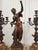 Late 19th Century Fabulous French Bronze Trio Antique Clock and 2 Candelabras For Sale - Image 5 of 10