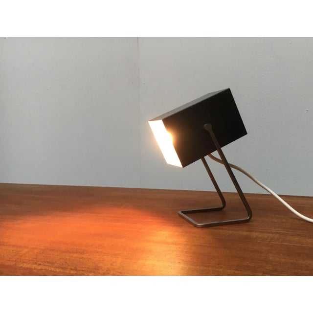 German Mid-Century Cube Table Lamp from Kaiser Idell Leuchten For Sale - Image 14 of 18