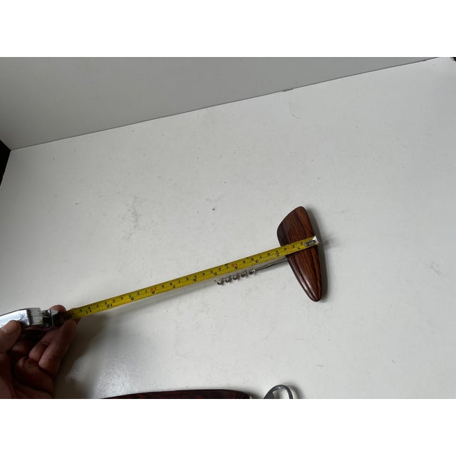 Mid-Century Danish Bar Set by Erik S. Angelo for Raadvad, 1960s, Set of 2 For Sale - Image 9 of 10