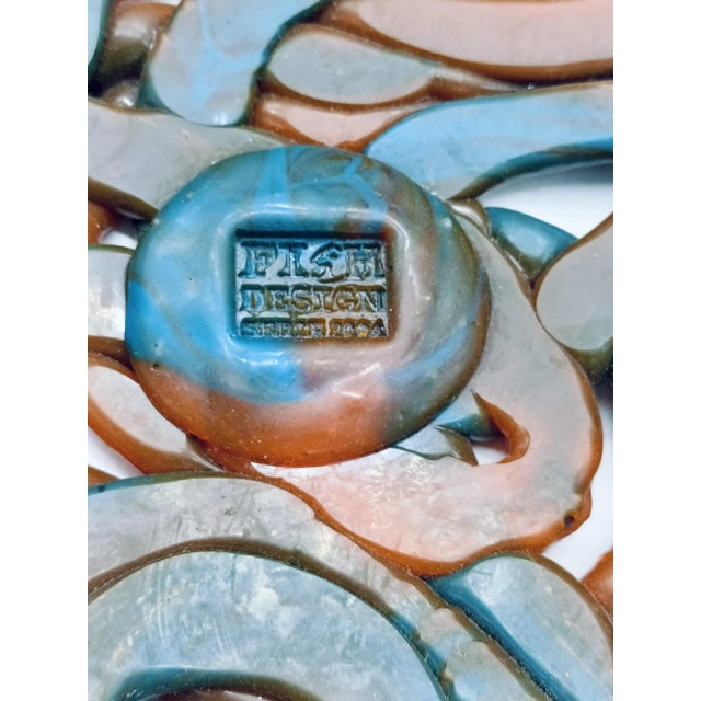 Black Centerpiece Spaghetti Series in Resin by Gaetano Pesce for Fish Design, 1996 For Sale - Image 8 of 11