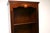 Wood Vintage Slim Georgian Style Open Bookcase, 1950 For Sale - Image 7 of 11